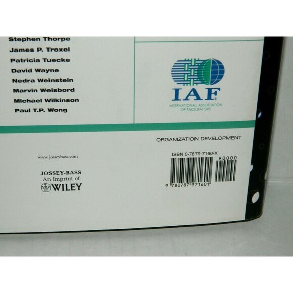 The IAF Handbook of Group Facilitation Edited by Sandy Schuman Hardcover - Picture 6 of 6